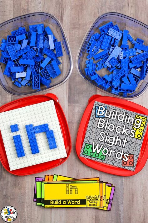 Are you looking for a new word work activity that your students are sure to love? This Building Blocks Sight Word Box is a hands-on way for your students to practice reading and spelling their sight words. This interactive activity is fun for morning tubs, literacy centers, or as an enrichment activity for early finishers. The best part is that these boxes are easy and inexpensive to make! Click on the picture to learn more about this word work center! #sightwords #buildingblockssightwordbox Sight Word Centers, Word Boxes, Morning Tubs, Teaching Sight Words, Word Work Centers, Practice Reading, Word Work Activities, Kindergarten Centers, Sight Words Kindergarten