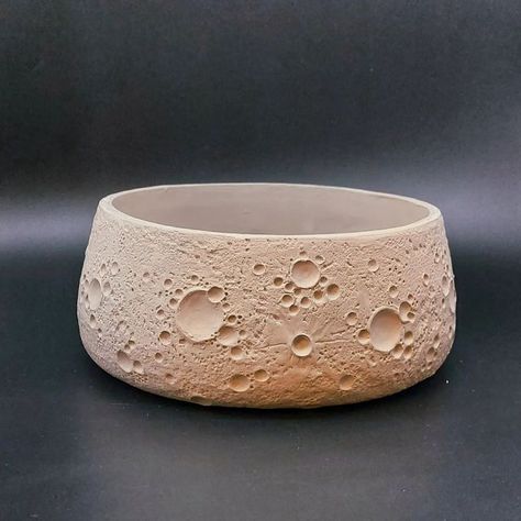 Sun And Moon Ceramics Pottery, Ceramic Moon Mug, Astronomy Ceramics, Space Ceramics Ideas, Space Themed Ceramics, Moon Mug Pottery, Moon Ceramic Ideas, Space Clay Ideas, Clay Wheel Ideas