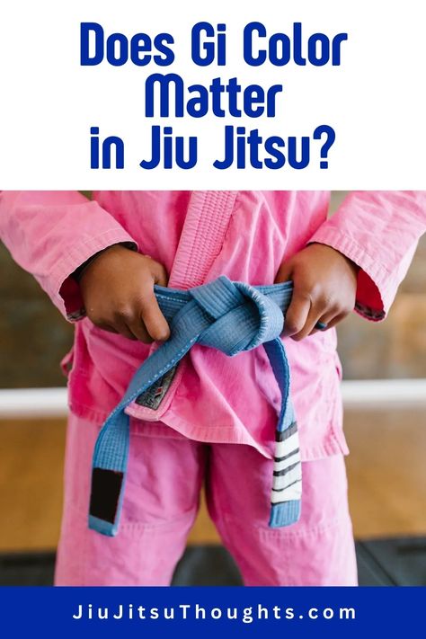 Does gi color matter in Jiu Jitsu?  Find out the answer to this and other BJJ gi questions. | JiuJitsuThoughts.com #bjjtips #bjj #jiujitsu #jiujitsutips Gi Outfit, Jiu Jitsu Gym, Martial Arts Gi, Jiu Jitsu Women, Judo Gi, Jiu Jitsu Belts, Jiu Jitsu Uniform, Martial Arts Belts, Bjj Jiu Jitsu