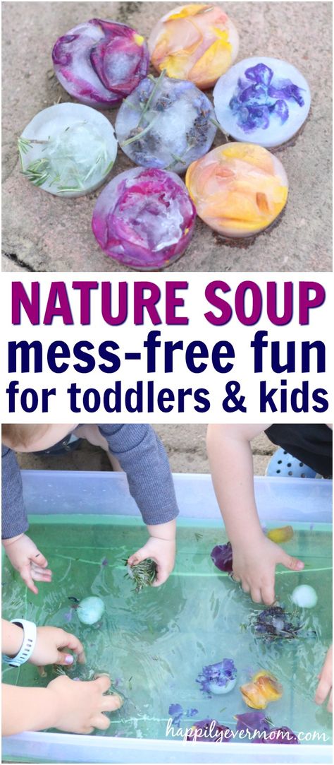 Sensory Bin For Toddlers, Toddler Sensory Bins, Toddler Science Experiments, Science For Toddlers, Toddler Sensory, Theme Nature, Easy Toddler, Full Disclosure, Nature Play