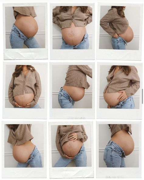 9 Month Maternity Photos, 9 Month Pregnant Outfits, Pregnancy Photos Month By Month, 9 Months Pregnant Outfits, 9 Months In 9 Months Out Pictures, Pregnancy Bump Photos, Prego Belly, Diy Maternity Photos, Home Maternity Photography