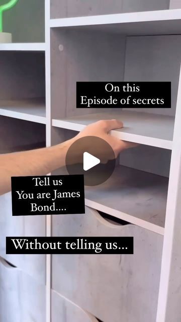 Gwendolyn Jones on Instagram: "All these hidden compartments for the spy or undercover agent in you.. & me too… add it to the cart 🛒   #organizer#organized#declutter#homehacks#homesweethome" Secret Safe Ideas Hidden Spaces, Hiding Spots In House, Secret Hidden Storage, Secret Storage In Wardrobe, Secret Compartments In House, Hidden Safe Ideas, Hidden Bedroom, Hidden Storage Ideas, Secret Compartment Furniture