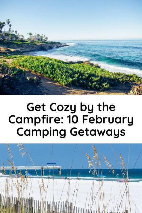 GET COZY BY THE CAMPFIRE - 10 FEBRUARY CAMPING GETAWAYS Forest Camping, 8 February, 10 February, Camping Nature, Camping Destinations, Camping Spots, Winter Camping, Coast To Coast, Camping Ideas