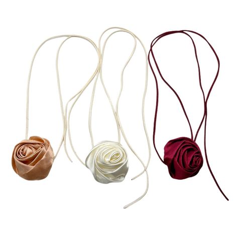 Store Home |Home, Furniture & DIY | Vehicle Parts & Accessories |  Mobile Phones & Communication | Clothes, Shoes & Accessories | Baby Rose Flower Choker Necklace Neckband Statement Long Strap Elegant Vintage    Description: 【Product Size】: 41cm-50cm/16.14inch-19.69inch. Tie strap necklace, free to adjust the size. 【Vintage Ribbon Choker】: Rose flower choker necklace, vintage gothic style, it also can be used as a waist rope, elegant and chic. 【Comfortable Material】: This flower choker necklace is made of cloth material, soft and lightweight, and comfortable to wear. 【Wide Occasions】: The elegant rose choker necklace is widely suitable for photography props, stage performances, dinner parties, weddings, parties, anniversaries, etc. 【Wonderful Gift】: This beautiful choker necklace is also a Rose Choker, Rosé Summer, Wrist Flowers, Flower Choker Necklace, Ribbon Choker, Beautiful Chokers, Silk Necklace, Flower Choker, Ribbon Necklace