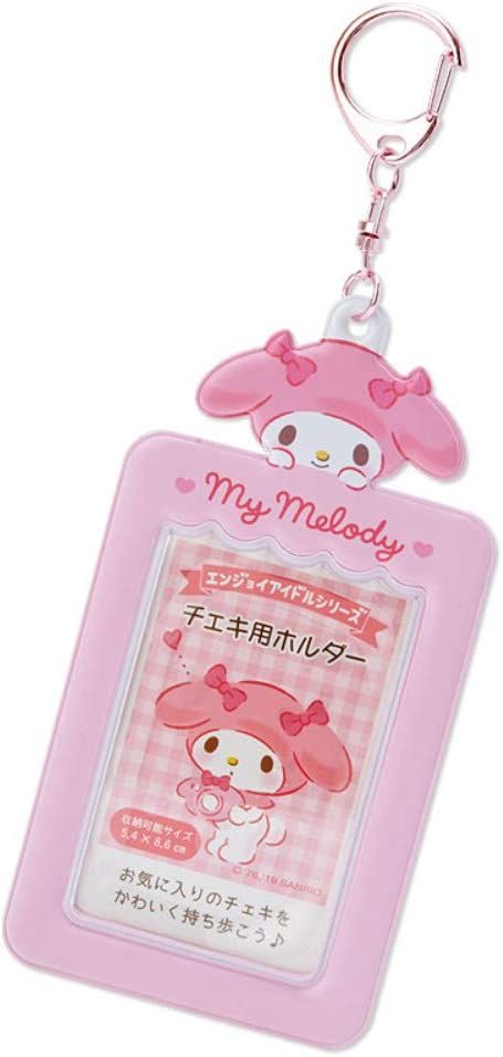 My Melody Card Holder, Anime Lanyard, Pretty School Supplies, Hello Kitty Coloring, Unique Keychains, Cartoon Gift, Pop Photos, Card Holder Wallet, My Melody