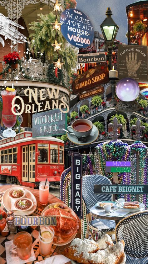 My dream vacation: New Orleans #neworleans #neworleansaesthetic #neworleansvibes New Orleans Culture Aesthetic, Nola Birthday Trip, New Orleans Photos, New Orleans Halloween Costume, New Orleans Mardi Gras Aesthetic, Nova Orleans Aesthetic, New Orleans Aesthetic Wallpaper, New Orleans Pictures Ideas, New Orleans Theme Party