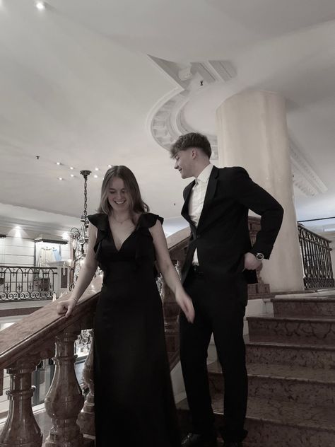 Prom Couple Pictures, Cute Couple Aesthetic, Prom Couples, Elegant Couple, Couple Picture, Aesthetic Couple, Lovey Dovey, Couple Aesthetic, Couple Pictures