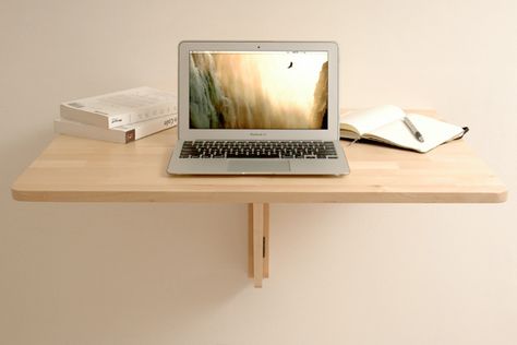 My $47 collapsible standing desk – Josh Earl Ikea Laptop, Standing Laptop Desk, Minimalist Desk Design, Desk Design Ideas, Desk Ikea, Diy Standing Desk, Desk Grommet, Mounted Desk, Laptop Desk Stand