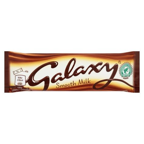 Galaxy Smooth Milk [42g] (UK) #cute #like #fall #art #bhfyp #birthday #cake #candy #chocolate #coffee #cottoncandy #Deals #delicious #dessert #follow #food #foodie #foodporn #Freeshipping #fun #halloween #instagood #lovesweets #os #party #sugar #sweet #sweets #sweettooth #tasty Galaxy Chocolate Bar, British Chocolate, Chocolate Bars Gift, Galaxy Chocolate, Chocolate Hampers, Cadbury Chocolate, Milk Bar, Chocolate Gift Boxes, Personalized Chocolate