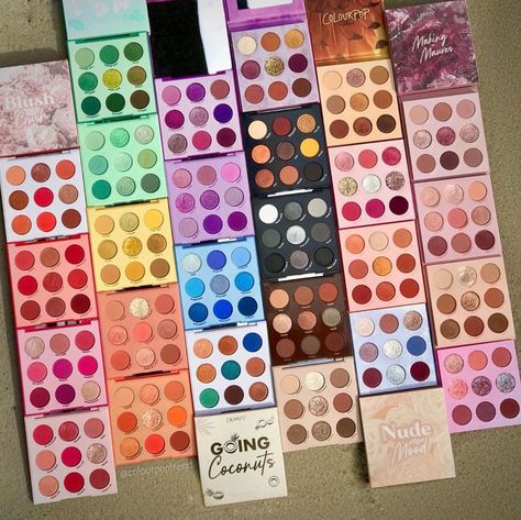 Happy First Day Of April, Colourpop Palette, Colourpop Eyeshadow Palette, Colourpop Eyeshadow, Makeup Pallets, Simple Makeup Looks, Colourpop Cosmetics, Beauty Makeup Tips, Eye Shadow Palette