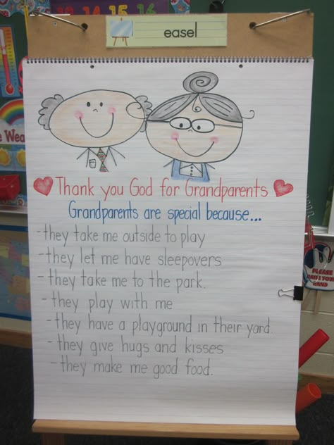 Grandparents Day...might need to change it up a little, but nice idea! Grandparents Day First Grade, Grandparents Day Photo Props, Grandparents Day Signs For School, Grandparents Day Chart Ideas, Grandparents Day Snack Ideas, Grandfriends Day Activities, Preschool Grandparents Day Ideas, Grandparents Day At School Ideas, Grandparent Day Ideas