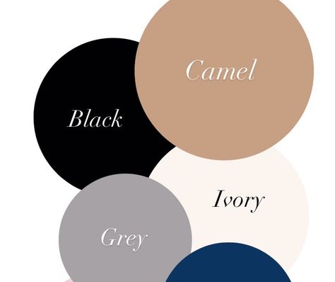 Black Navy Grey Capsule Wardrobe, Black And Tan Capsule Wardrobe, Monochromatic Neutral Outfit, Fall Outfit Color Palette, Brown Color Palette Outfit, Minimalism Wardrobe, Black Capsule Wardrobe, Colours That Go With Grey, Autumn Capsule Wardrobe