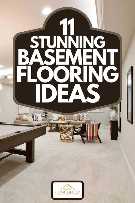 Vinyl Flooring Basement, Game Room Movie Room, Cheap Basement Remodel, Painting Basement Floors, Concrete Basement Floors, Best Flooring For Basement, Room Movie, Basement Flooring Options, Basement Layout