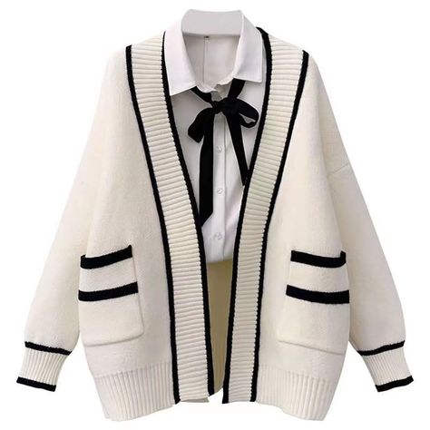 PRICES MAY VARY. 90% polyester/14% rayon Button closure [Material]:This kawaii women long-sleeved knitted cardigan sweater is made knitted fabric(90% polyester/10% rayon),soft and cozy,skin-friendly,comfortable to wear,spring ,autum and winter. [Size]:Small,Medium,Large,X-Large and XX-Large, S:recommended weight(88-104)ib,M:recommended weight(104-115)ib,L:recommended weight(115-126)ib, XL:recommended weight(126-140)ib. [Feature]:womens japan cute cardigan sweater kawaii jk uniform cardigan,kawai Preppy Mode, Kawaii Sweater, Knit Sweater Coat, Outfits Mit Shorts, Cardigan Casual, Long Sleeve Knitted Cardigan, Cute Cardigans, Áo Len Cardigan, Long Sleeve Knit Sweaters