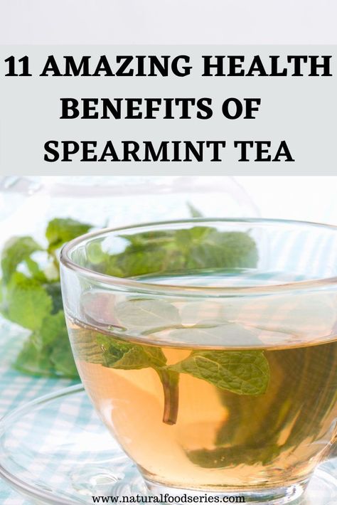 Spearmint Tea has a lot of benefits including immune boosting, helps with the digestive system and more. Check out the amazing benefits of spearmint tea. #spearminttea #spearmintteabenefits #spearmintbenefits Spearmint Benefits Health, Spearmint Tea Benefits Women, Spearmint Benefits, Spearmint Tea Recipe, Spearmint Recipes, Benefits Of Spearmint, Tea For Acne, Spearmint Tea Benefits, Spearmint Tea