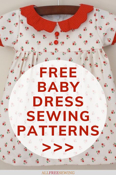 Vintage Baby Dress Patterns Free, Free Infant Dress Pattern, Free Baby Dress Sewing Patterns Pdf, Free Baby Dress Patterns 3-6 Month, Baby Dress Sewing Patterns Free, Free Newborn Dress Pattern, Newborn Dress Pattern Free Sewing, Baby Patterns Free Sewing, Easy Baby Dress Pattern Free