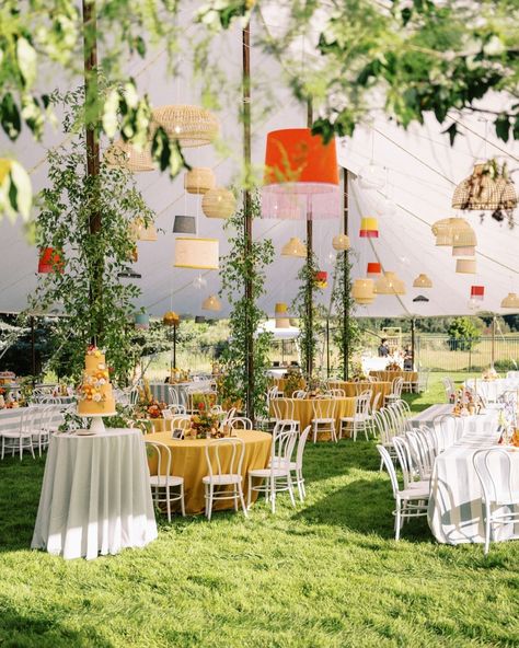 Colorful florals + a tented reception + mountain scenery = the most jaw-dropping wedding. 🪻💍 Go to our link in bio to inquire about a tent for your event.⁠ ⁠ Items pictured:⁠ 💎 Sailcloth tent⁠ 💎 Bentwood Resin Chair in White⁠ 💎 Banquet Tables⁠ ⁠ Vendors: ⁠ Photos @mikkiplatt ⁠ Florals @lafetefloral⁠ Tent and rentals @diamondeventandtent ⁠ Catering @culinarycrafts ⁠ Band @metromusicclub ⁠ Lighting @moonlightutah ⁠ Linens @bbjlatavola ⁠ Cake @flourandflourish⁠ ⁠ #colorfulwedding #summerparty #p... Tent Florals Wedding, Backyard Wedding Reception Tent Lighting Ideas, Floral Tent Decorations, White Tent Wedding Reception Backyard, Sailcloth Tent Wedding Decor, Colorful Tent Wedding, Tent Wedding Reception Layout, Tent Reception Ideas, Tent Wedding Decorations