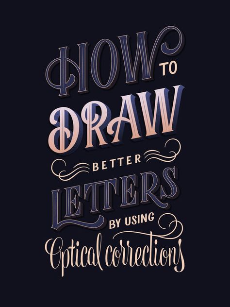 How To Draw Better, Whimsical Lettering, Victorian Lettering, Draw Better, Design Alphabet, Hand Lettering Inspiration, Logos Ideas, Sign Writing, Hand Lettering Fonts