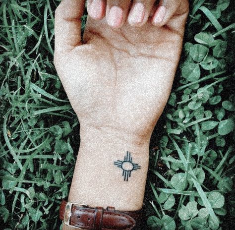 ⚡️ Small Tattoo Western, Tiny Punchy Tattoos, Matching Longhorn Tattoos, Simple Tattoos To Do On Yourself, Country Finger Tattoos, Zia Tattoo Women, Western Tattoos For Women Simple, Cute Cowgirl Tattoos, Punchy Western Tattoo Ideas