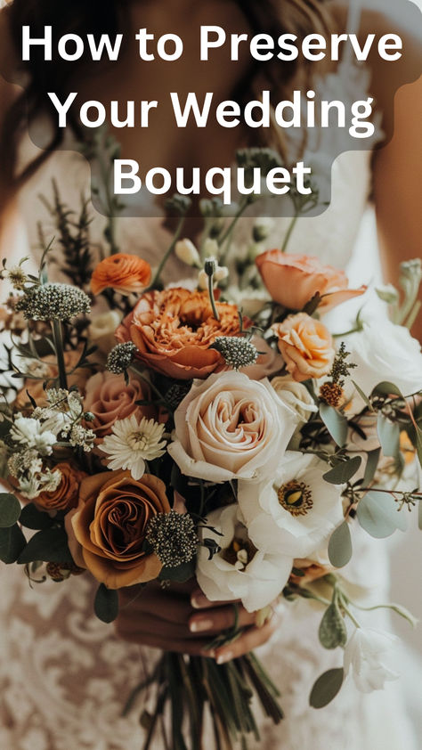 wedding bouquet Wedding Boutique Preservation, How To Dry Out Wedding Bouquets, Save Bridal Bouquet, Preserve Bouquet Diy, Preserving Flower Bouquet, How To Preserve Bouquet, Wedding Bouquets Preservation Ideas, Bridal Bouquet Keepsake Ideas, How To Dry A Wedding Bouquet