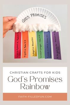 Kids Ministry Lessons, Rainbow Lessons, Bible Crafts Sunday School, Kids Sunday School Lessons, Rainbow Craft, Paper Plate Craft, Children's Church Crafts, Bible Activities For Kids, Sunday School Kids