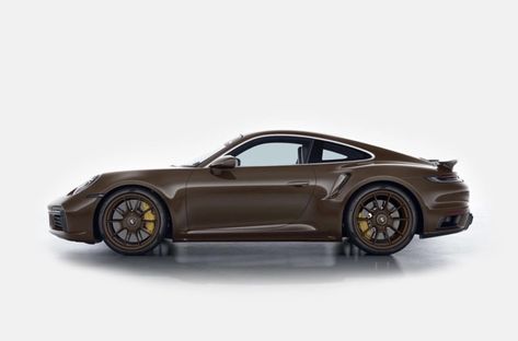 Brown Porsche, Summer Outfit Vintage, Porsche 992 Turbo S, 992 Turbo S, Vinyl Record Art Ideas, Porsche 992, Beautiful Butterfly Photography, Dream Future, Future Cars