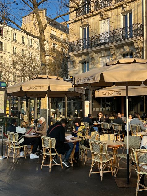 Europe Cafe Aesthetic, France Cafe Interior, Carette Cafe Paris, Coffee Paris Aesthetic, Paris Outdoor Cafe, Carette Paris Aesthetic, Paris Aesthetic Cafe, French Coffee Shop Aesthetic, Cafe In Paris Aesthetic