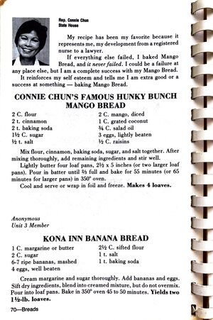 Kona Inn Banana Bread Recipe, Mango Bread, Baked Pastries, Banana Bread Recipe Moist, Banana And Egg, Hawaiian Food, Pound Cake Recipes, Banana Recipes, Bread Recipes Homemade