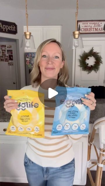 Mary Smith on Instagram: "I’ve officially sworn off resolutions for longer-lasting solutions instead! This year one of my favorite simple swaps to keep me feeling on track is @egglifefoods egg white wraps. They have 5g+ protein, <1g carbs and <35 calories. To make my favorite breakfast tacos, add some shredded cheese to a pan over medium high heat. When it starts to melt, add an egglife everything bagel egg white wrap and cook for 1 minute. Flip and toast for 15 more seconds. Add your favorite fillings like eggs, turkey, ham, and tomato. These have 35g of protein! Check out @egglifefoods Instagram page for their “SWAPstakes” January 2nd through January 31st for the chance to win awesome prizes including a year’s supply of egglife egg white wraps. Find egglife egg white wraps chillin’ in Egg Life Wrap Recipes Breakfast, Egglife Wrap Ideas, How To Make Egg White Wraps, Recipes With Egg Life Wraps, Egg White Wraps Breakfast, Egg Life Wrap Recipes Optavia, Egg Life Recipes, Recipes With Egglife Wraps, Egg Wrap Recipes Lunch Ideas