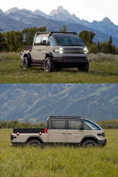 The American Bulldog: Canoo’s electric pickup is a civilian adaptation of the military LTV Rv Holiday, Electric Pickup, Cars Luxury, American Bulldog, Electric Car, Sports Cars Luxury, The Military, Adaptation, Whips