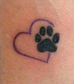 tiny pawprint tattoo Tattoos Outline, Paw Tattoos, Tattoo Son, Pawprint Tattoo, Dog Paw Tattoo, Puppy Paw, Heart Tattoos, Paw Tattoo, Paw Heart