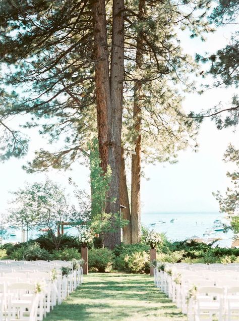 Wedding Lakeside, Lake Tahoe Wedding Venues, Regency Wedding, Edgewood Tahoe, Northern California Wedding Venues, North Lake Tahoe, Green Lake Jewelry, Sunflower Themed Wedding, Lakeside Cottage