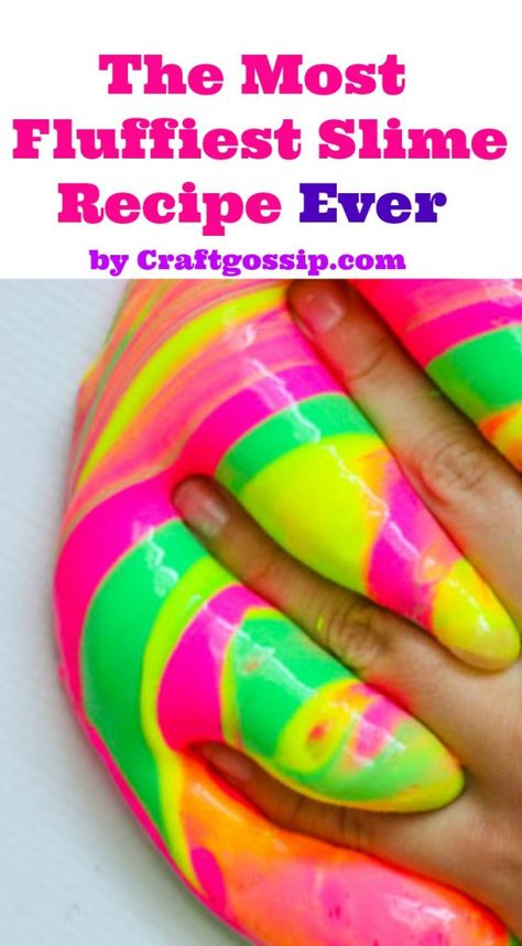 Diy Slime To Sell, Sensory Putty Diy, Slime Ideas For Kids, Diy Slime Recipe Without Glue, Slime Recipes Easy, How To Make Slime For Kids, Jello Slime Recipe, Homemade Slime For Kids, Puffy Slime Recipe