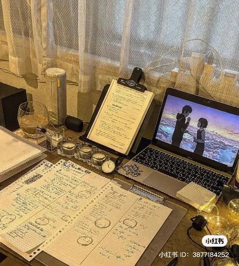 study aesthetic douyin chinese learning studying study setup Study Setup, Motivation Study Aesthetic, Romanticise School, Draw Organizer, Asian Anime, Study Mood, University Exam, Desk Tour, Study Vlog