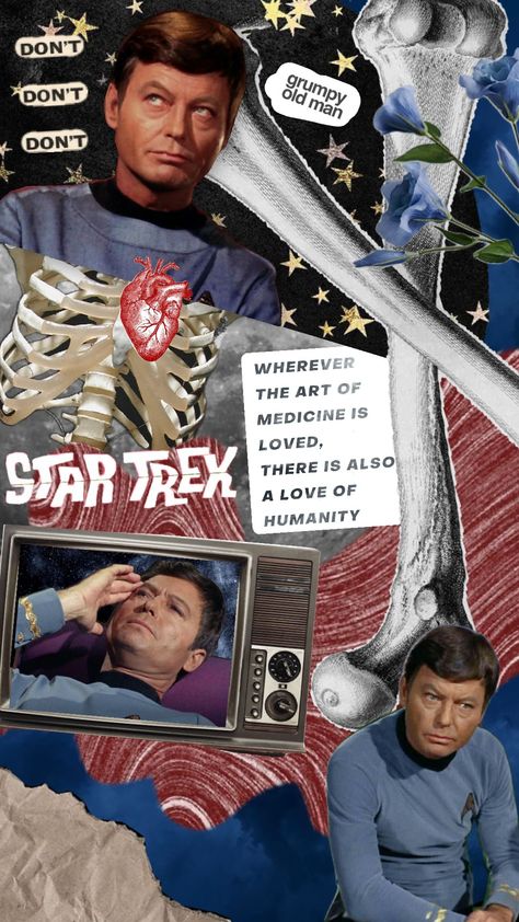 Leonard Mccoy, Star Trek Wallpaper, Good Old, Star Trek, Bones