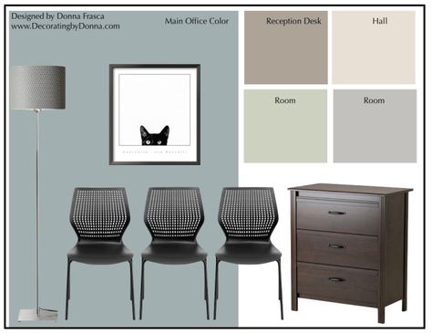 Love this mood board for a Veterinarian Clinic I' working on. It's a virtual consultation for Arkansas. Vet Office Decor, Veterinarian Office, Vet Office, Lobby Decor, Vibrant Living Room, Hospital Interior, Clinic Interior Design, Office Remodel, Hospital Interior Design