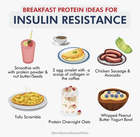 Breakfast Protein Ideas, Insulin Resistance Diet Food Lists, Insulin Resistance Recipes, Insulin Resistance Diet Recipes, Osmosis Jones, Protein Ideas, Breakfast Protein, Foods To Balance Hormones, Prediabetic Diet