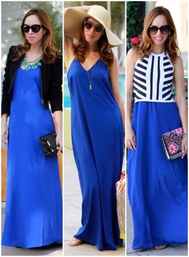 Navy Blue Maxi Dress Outfit, Blue Maxi Dress Outfit, Maxi Dress Outfit Ideas, Casual Maxi Dress Outfit, 2023 Wardrobe, Style Staples, Below The Knee Dresses, Navy Blue Maxi Dress, Maxi Dress Summer