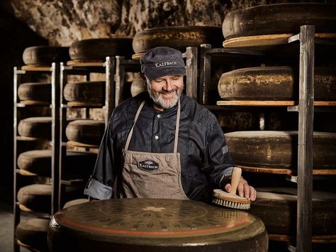 How a 22-Million-Year-Old Cave Became One of the World’s Best Cheese Cellars | SAVEUR Cheese Cellar, Turkish Yogurt, Cheese Cave, Wheat Crackers, Aged Cheese, Rhubarb Pie, Tomato Sauce Recipe, Soft Boiled Eggs, Gruyere Cheese