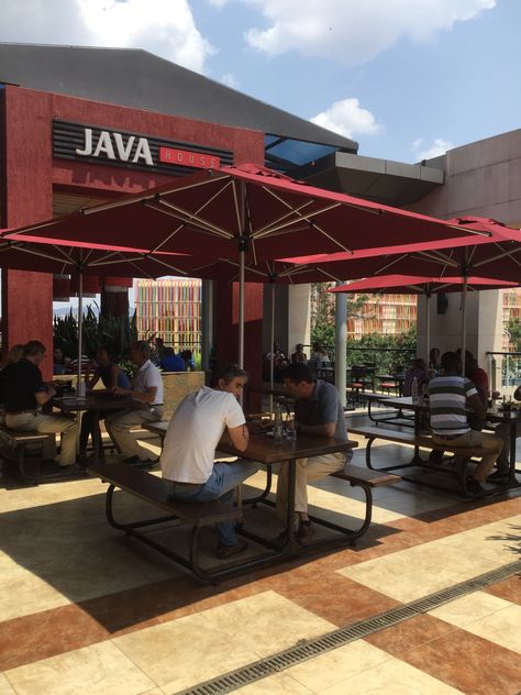 This is Java House in Kigali Heights. Java, Outdoor Decor, Home Decor