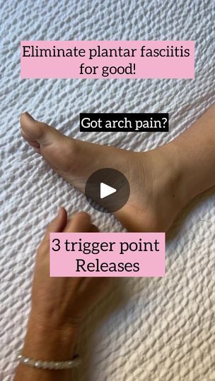 Arch Pain In Foot, How To Massage Feet Foot Pain, Active Release Technique, Foot Massage Techniques, Beginner Exercise, Trigger Point Release, Ankle Injuries, Fitness Test, Therapy Techniques