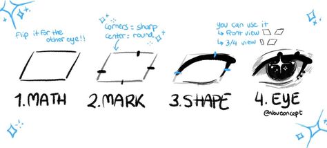 ✨ Nou 🌱🌷✨ on X: "Small tip for drawing different types of eyes easily! 👁️✨ https://t.co/3oB3zwvYfX" / X Eyes Study Reference, Different Types Of Eyes, Nose Types, Eye Study, Body Study, Eye Drawing Tutorials, Drawing Eyes, Types Of Eyes, Eye Tutorial