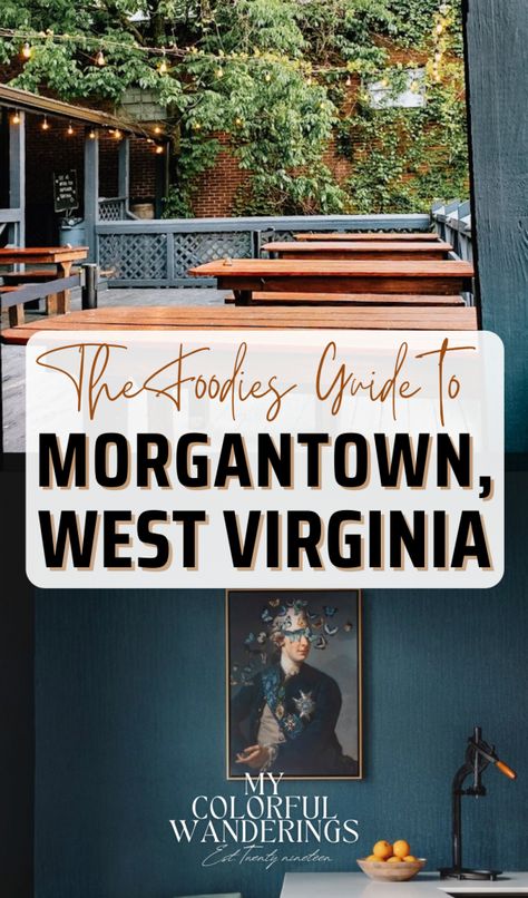 Any #WVU students looking for some delicious eats? Find all of our favorite restaurants in Morgantown, West Virginia! Things to do in West Virginia, Morgantown, West Virginia, WVU, West Virginia road trip | West Virginia Itinerary | West Virginia travel guide | USA Roadtriup | USA Destinations | Foodie Guides | West Virginia Travel | West Virginia Mountains | West Virginia History | West Virginia Aesthetic | West Virginia Pepperoni Rolls Recipe | West Virginia Photography West Virginia Aesthetic, West Virginia Pepperoni Rolls, Virginia Aesthetic, West Virginia Hiking, Virginia Road Trip, West Virginia Photography, West Virginia Mountains, West Virginia Travel, Morgantown West Virginia