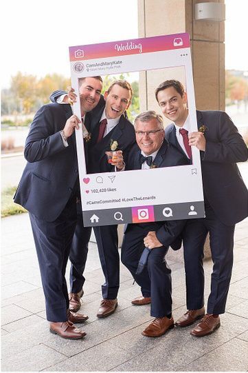 Instagram cutout board for reception photo op Mary Kate & Cameron's traditional wedding at Saint Mary Hyde Park in Cincinnati, Ohio | Lindsey Zitzke Photography - Ohio Wedding Photographer Instagram Cutout Board, Instagram Cutout, Photo Cutout, Instagram Wedding, Saint Mary, Ohio Wedding, Cincinnati Ohio, Mary Kate, Photographer Branding