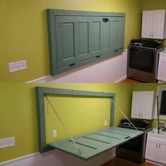 Upcycle Door, Basement Laundry Room, Laundry Room Flooring, Basement Laundry, Folding Laundry, Diy Casa, Laundry Room Storage, Laundry Mud Room, Laundry Room Makeover