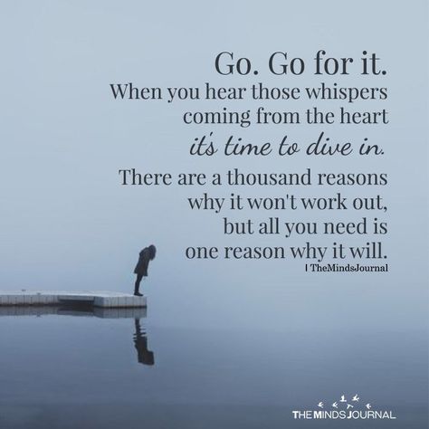 Go. Go For It - https://themindsjournal.com/go-go-for-it/ Lesson Learned Quotes, It Quotes, Just Go For It, Success Principles, Go For It Quotes, Mindfulness Journal, Learning Quotes, Quotes And Notes, Teacher Quotes