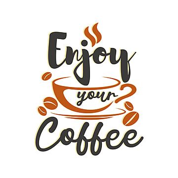 Coffee Words Quotes, Banner Message, Element Drawing, Coffee Text, Starbucks T Shirt, Drink Graphic, Retro Banner, Coffee Typography, Coffee Cup Icon