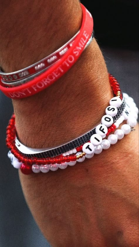 Forza Ferrari Bracelet, Ferrari Jewelry, Charles Leclerc Bracelet, F1 Bracelet Ideas, Formula 1 Bracelet, F1 Bracelet, Pulseras Kandi, Lord Perceval, Prince Of Monaco