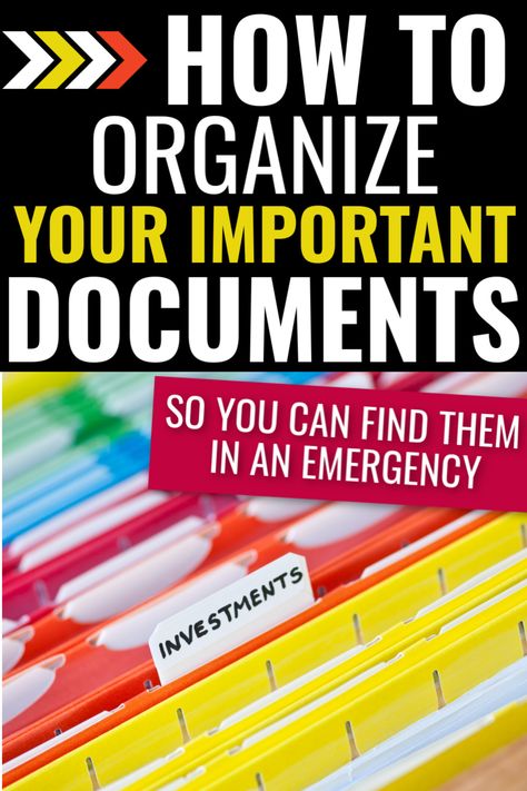 If something were to happen to you, would your spouse or important people in your life know where to look for your important records (like bank assets, retirement savings, your will and estate planning)? If not, check out these 4 tips on how to organize your important documents so you're ready in case of an emergency. #organization #organizingideas Home Filing System, Financial Binder, Important People In Your Life, Estate Planning Documents, Estate Planning Checklist, Emergency Savings, Retirement Savings, Will And Testament, Important Documents