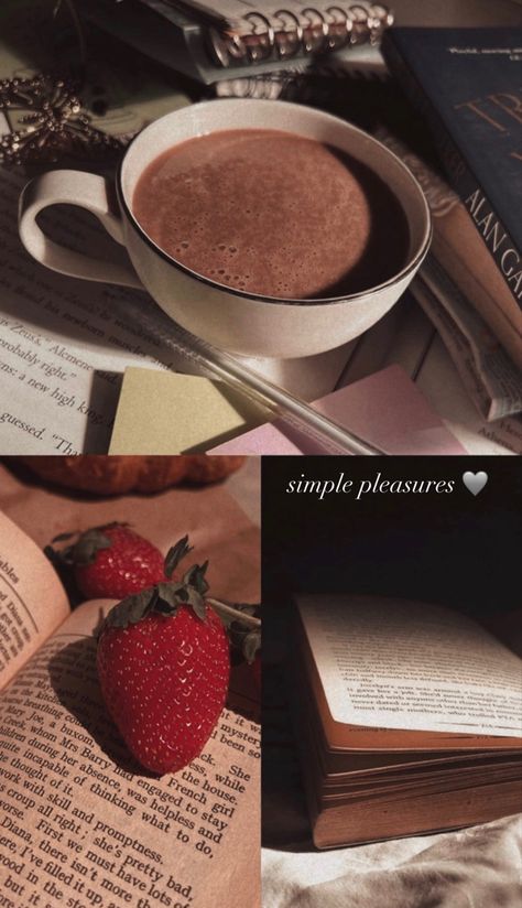 Book And Hot Chocolate Aesthetic, Strawberry And Chocolate Aesthetic, Chocolate Instagram Story Ideas, Hot Chocolate Instagram Story, Hot Chocolate Aesthetic, Insta Aesthetics, Aesthetic Ig Story, Ig Store, Choco Biscuit